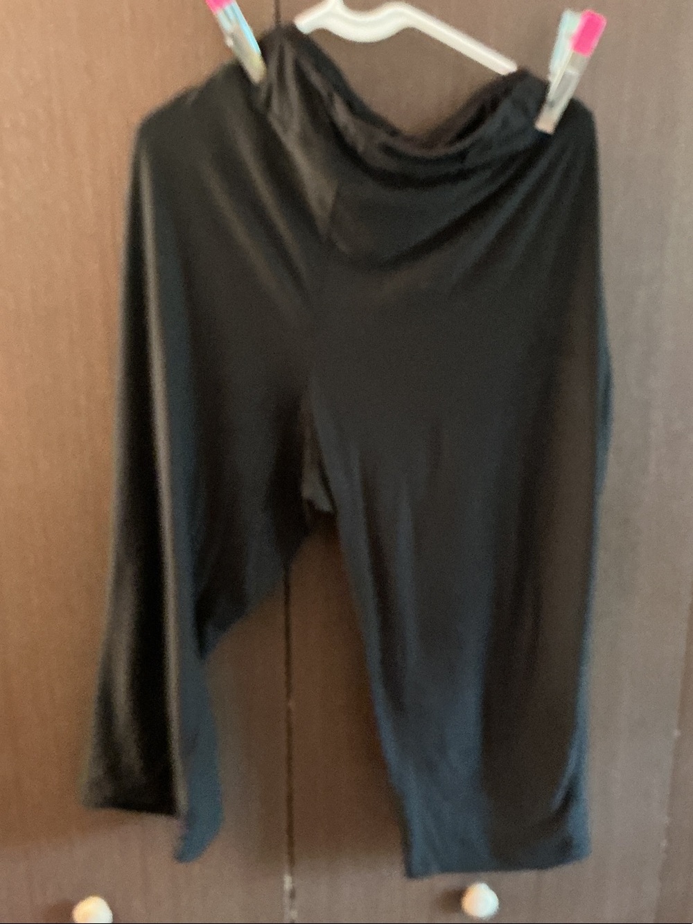 Terra & Sky Black Cowl Neck Women's Sweater
